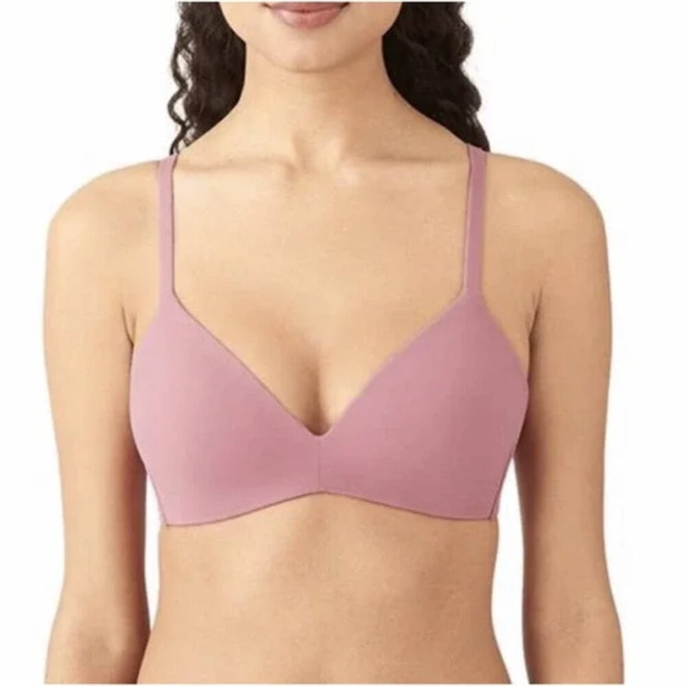 Wacoal Bra Womens 34C Lilac How Perfect Wire-Free NWOT